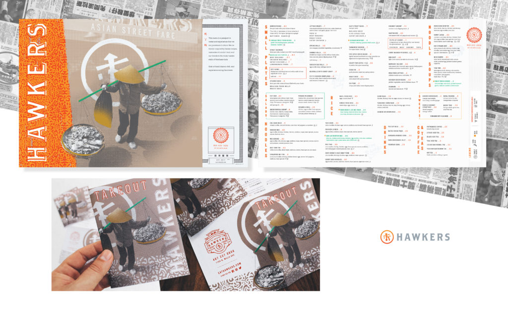 Hawkers Menu System ADDY Winners 2018