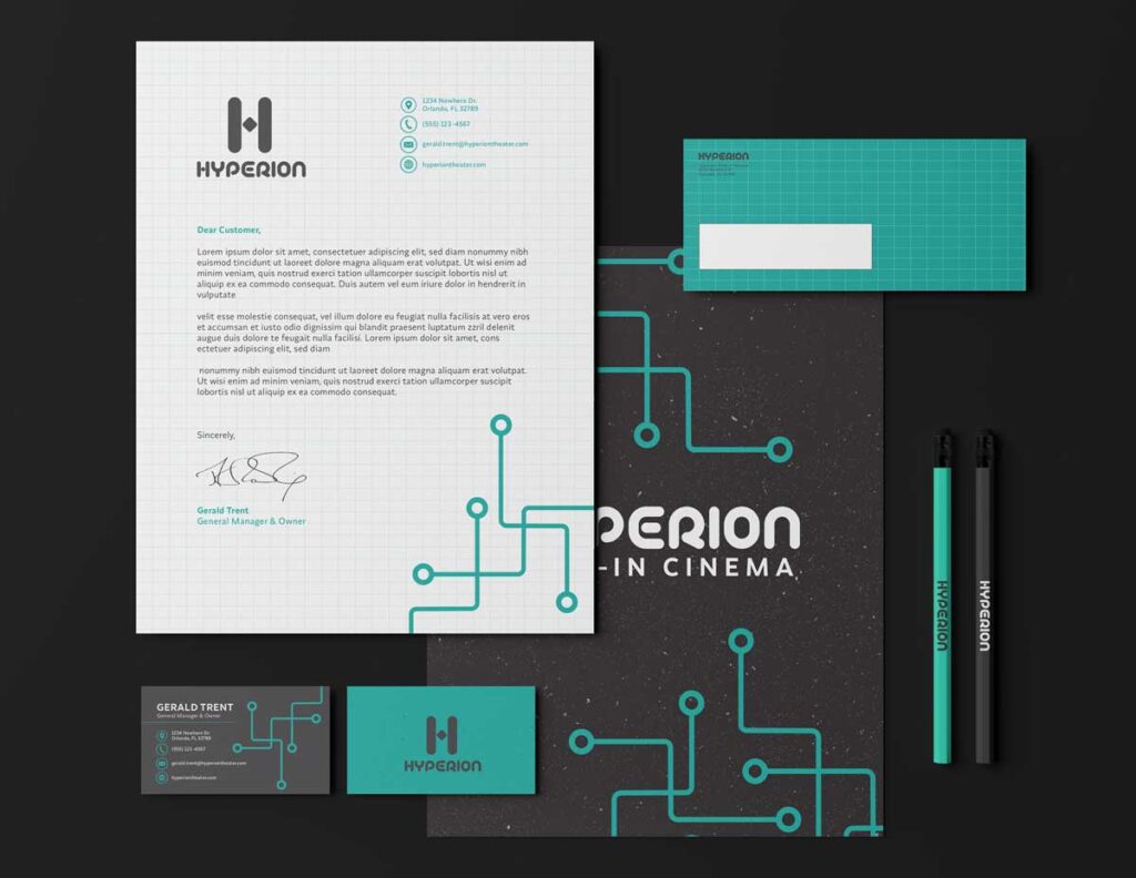 Hyperion Dine-In Theater Branding | ADDY Winners 2025